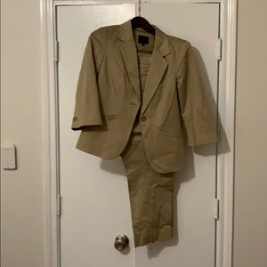 Casual cotton suit